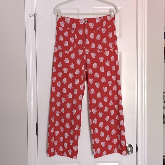 Anthropologie Pants - Maeve by Anthropologie Colette Cropped Wide Leg Pant